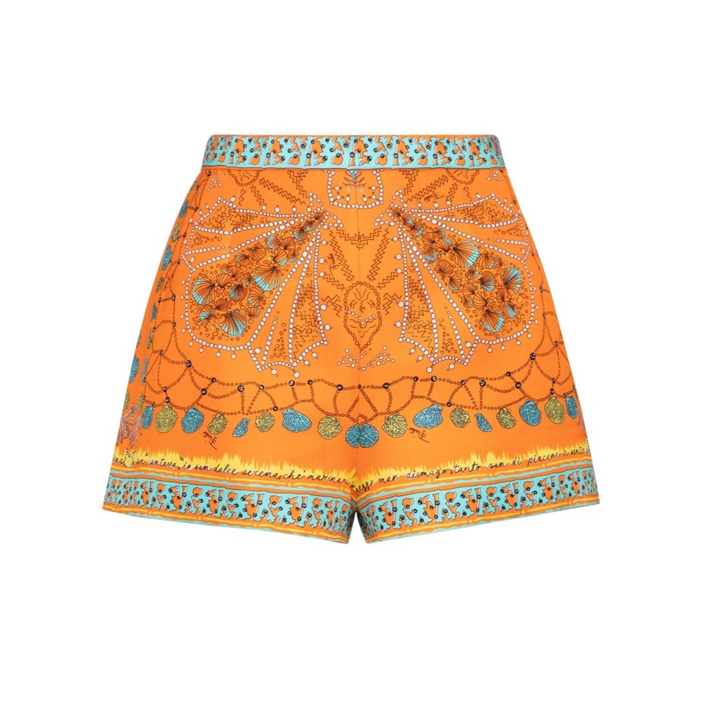 Emilio pucci satin shorts size 46 US 10